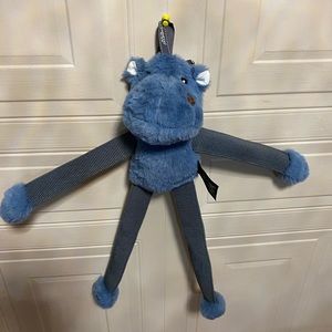 - Brand New Nandog Pet long Leg Gear Dog Toy With Squeaker.